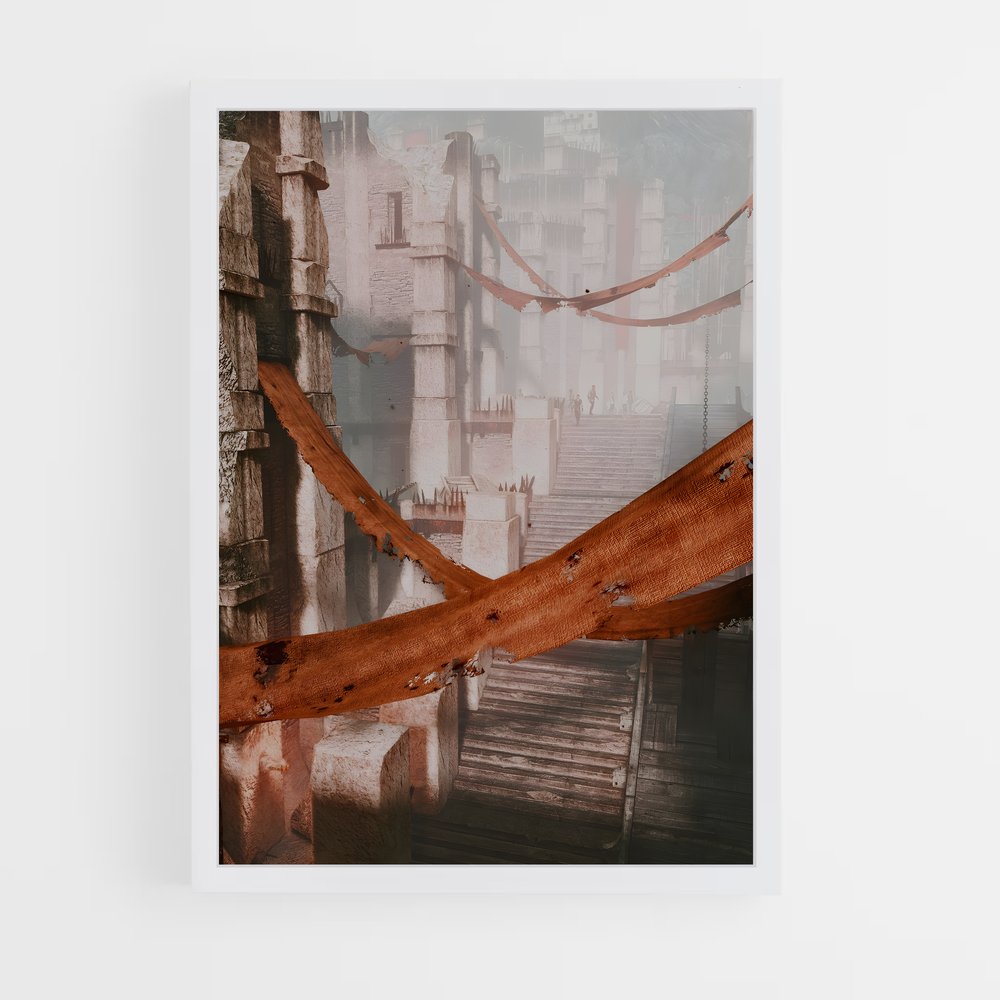 Poster Le Dragon des Cieux – affiche Dragon age (vue 3)